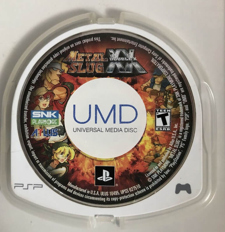 Лицензионный диск Metal Slug XX для PlayStation Portable